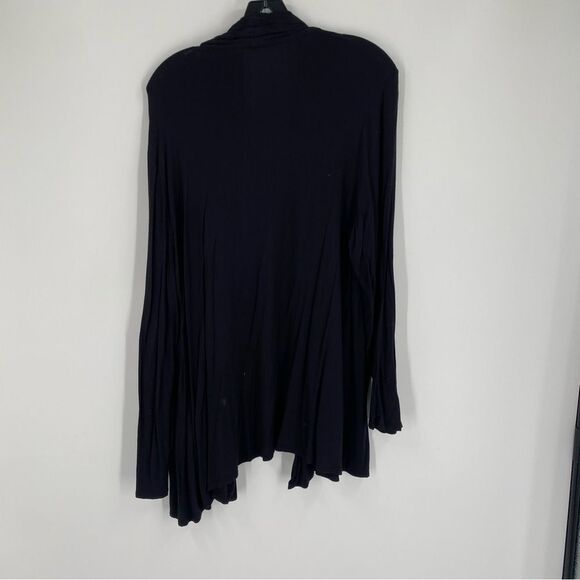 Coldwater Creek Open Front Black Cardigan Duster size XL - Picture 3 of 3